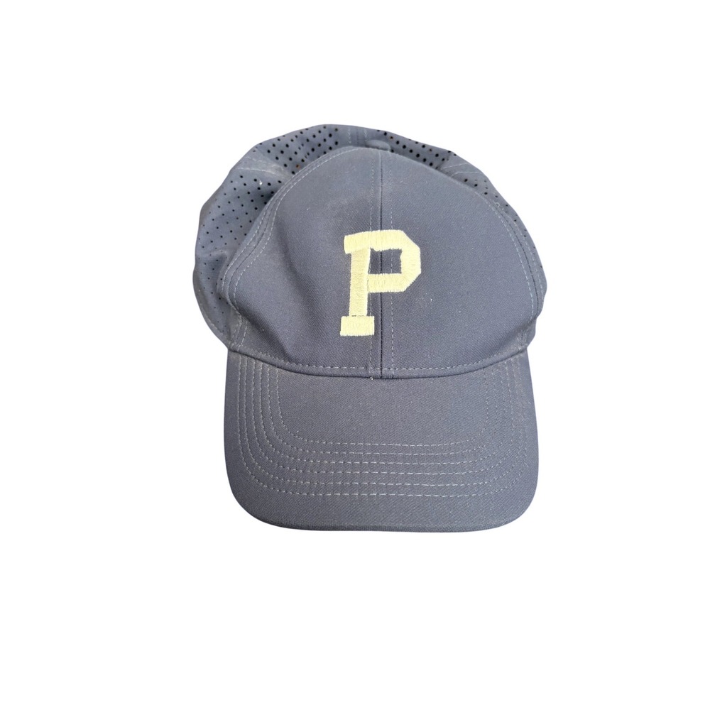Nike Golf Mens Hat Blue Perforated Adjustable Strapback Swoosh Portland Logo OS‎